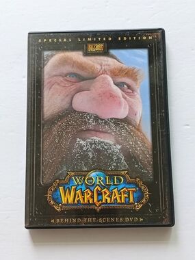 World of Warcraft Behind the Scenes DVD 2004 PC Video Game Collectors Edition